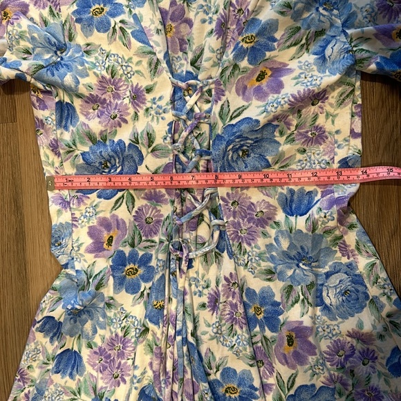 💗Colorful floral vintage dress - Picture 6 of 7